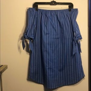 Off the shoulder dress